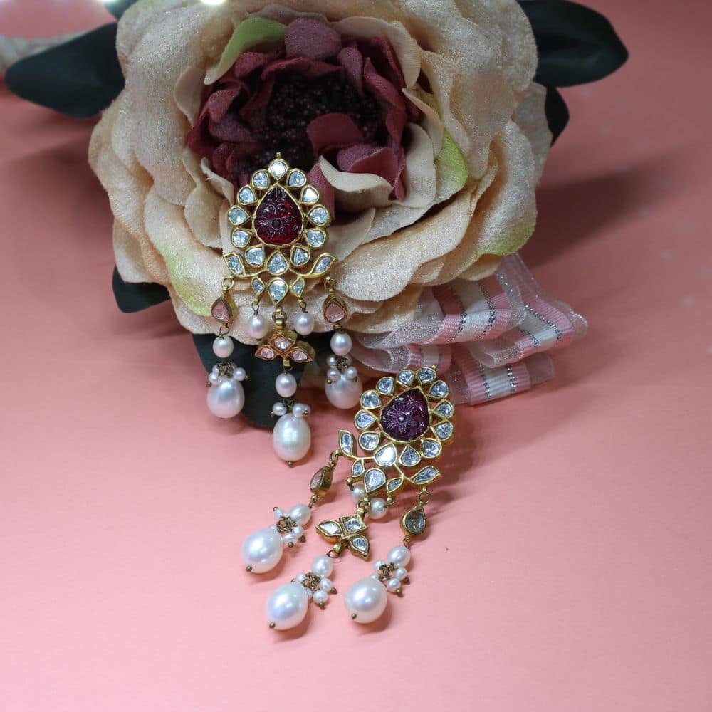 Polki jewelry Indian Polki jewelry
